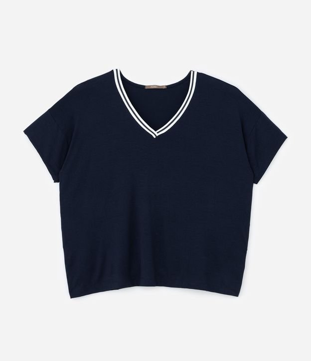 Blusa Alargada en Viscolycra Curve & Plus Size 4
