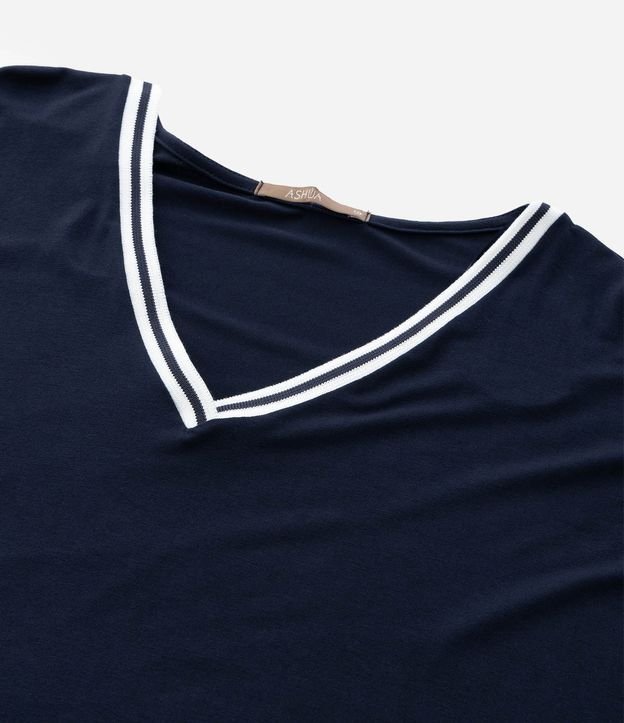 Blusa Alargada en Viscolycra Curve & Plus Size 7