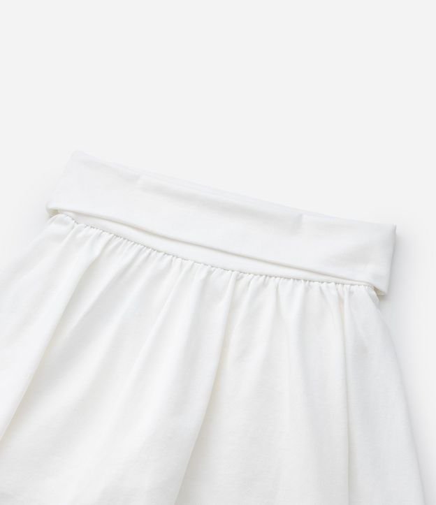 Short Pollera Infantil con Cintura Dobrado - Talle 5 a 14 años 6