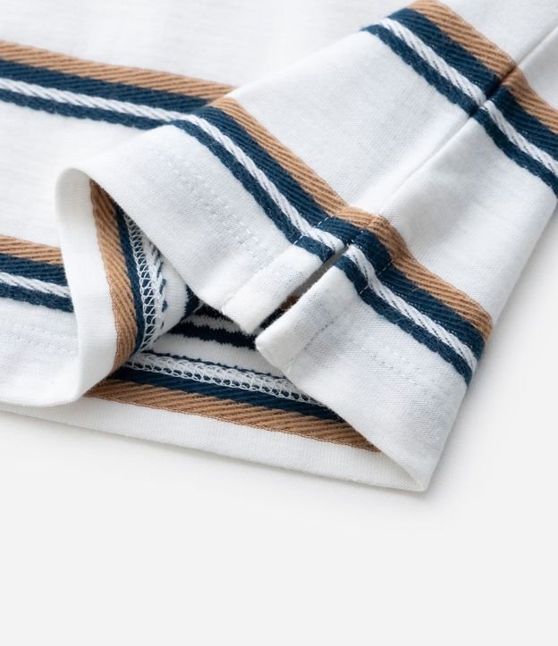 Remera Polo Infantil con Estampa Hilo Teñido- Talle 1 a 6 años 5