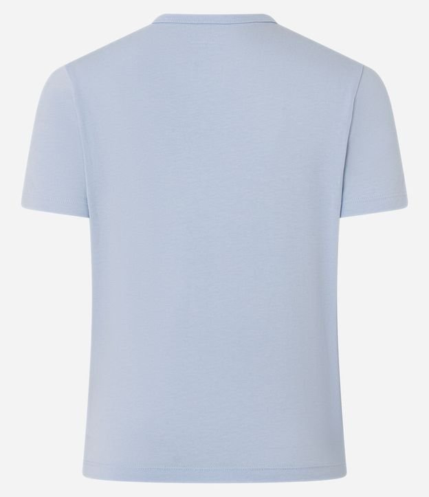 Blusa Slim Básica en Algodón Peruano con Cuello Redondo 7
