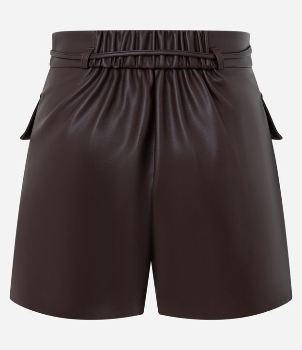 Short en PU con Cinto para Lazo 7