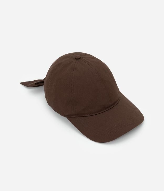 Gorra Aba Curva en con Lazo Trasero 2