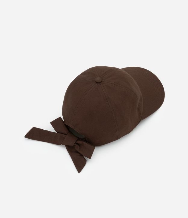 Gorra Aba Curva en con Lazo Trasero 3