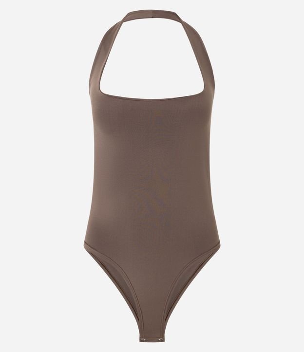 Body Frente Única en Microfibra con Escote Cuadrado 5