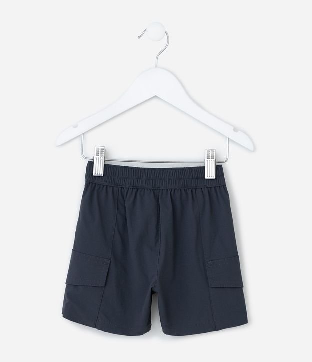 Bermuda Infantil con Bolsillo Cargo - Talle 1 a 6 Años 4