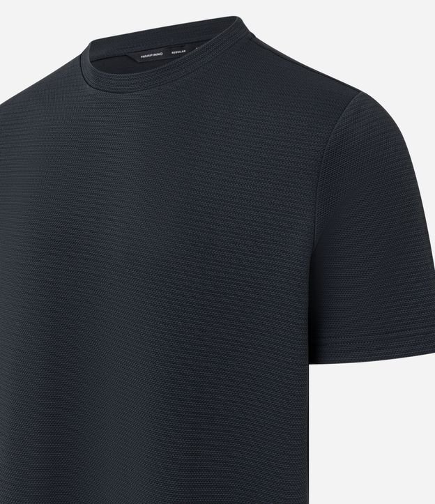 Remera Slim con Textura 8