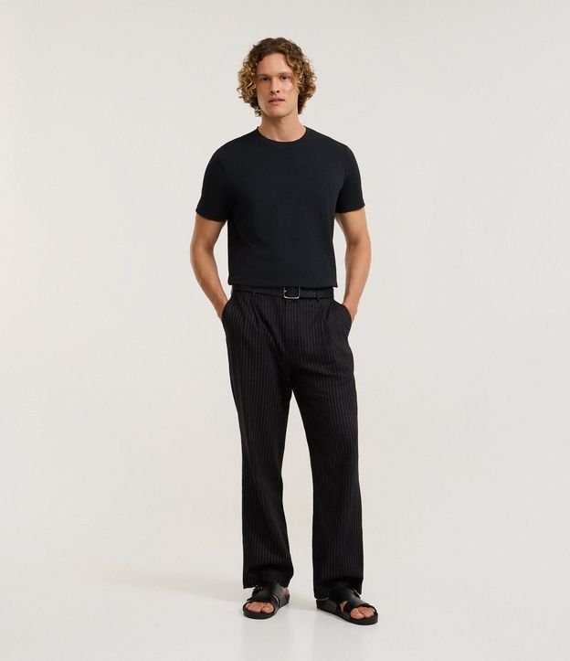 Remera Slim con Textura 2