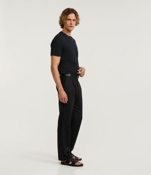 Remera Slim con Textura 4