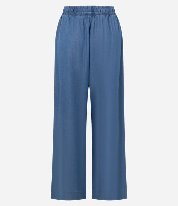 Pantalón Wide Leg en Liocel con Nervura 7