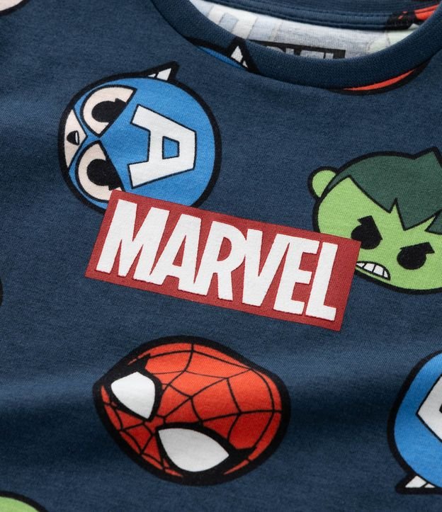 Pijama Corto Infantil Mini Heroes Marvel - Talle 2 a 6 años 12