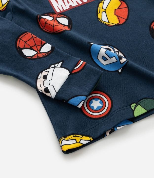 Pijama Largo Infantil Mini Héroes de Marvel - Talle 2 a 6 años 10