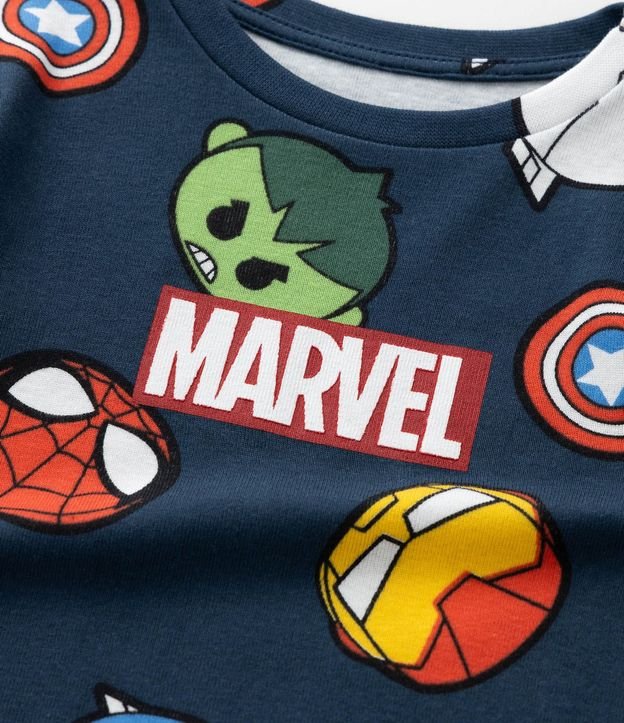 Pijama Largo Infantil Mini Héroes de Marvel - Talle 2 a 6 años 11