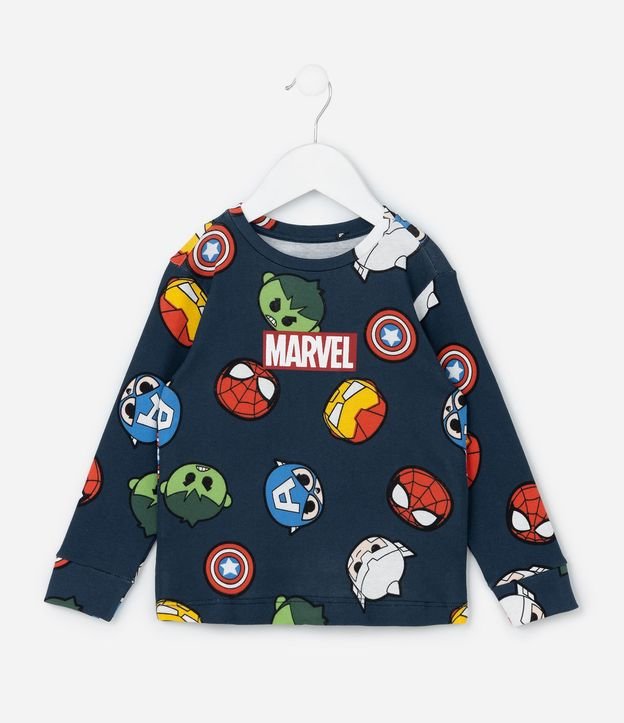 Pijama Largo Infantil Mini Héroes de Marvel - Talle 2 a 6 años 3