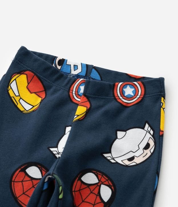 Pijama Largo Infantil Mini Héroes de Marvel - Talle 2 a 6 años 8