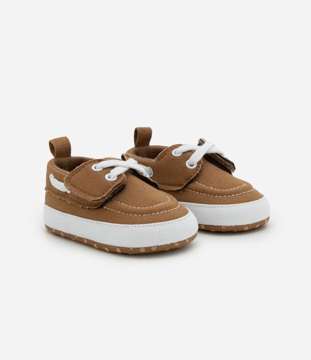 Championes Infantil Sarga Liso con Velcro y cordón - Talle 14 a 19 Meses 1