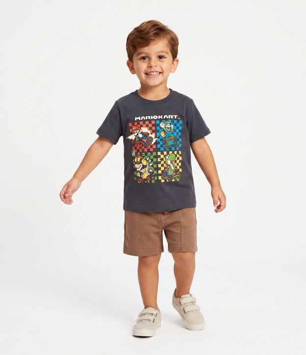 Remera Infantil con Estampado Mario Kart – Talle 4 a 10 años