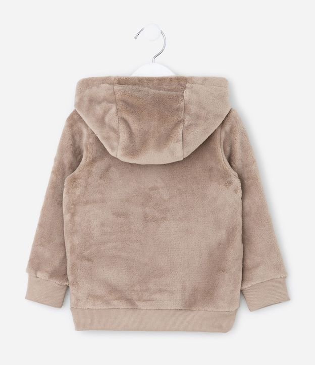 Saco Infantil en Sherpa con Bordado Cars – Talle 1 a 6 años 2