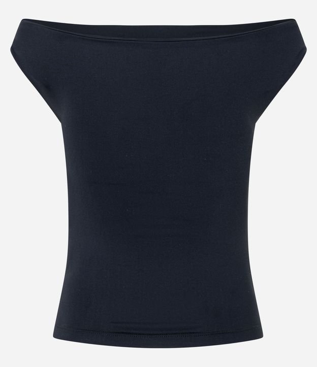 Blusa en Microfibra con Escote Canoa 6