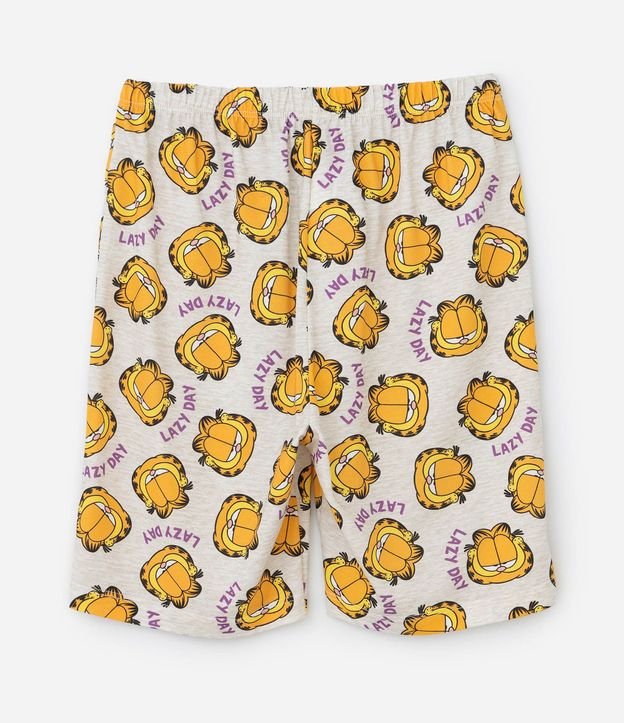 Pijama Corta Infantil con Estampa Garfield - Talle 5 a 14 años 5