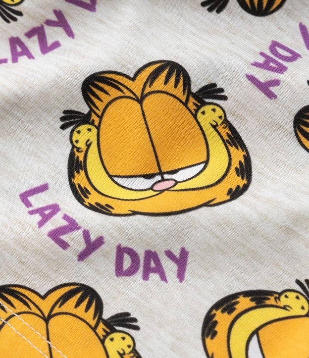 Pijama Corta Infantil con Estampa Garfield - Talle 5 a 14 años 6