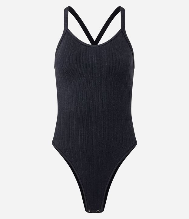 Body Seamless en Poliamida con Tiras Trenzadas 6