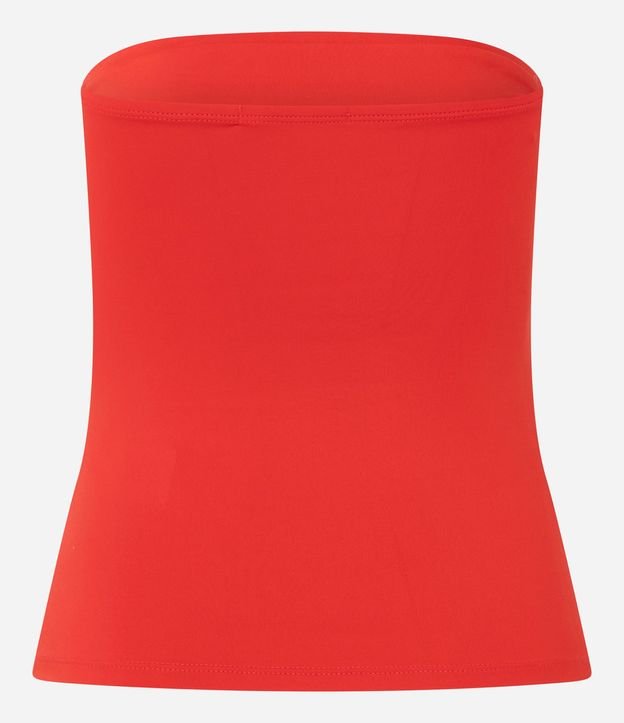 Blusa Ajustada Sin Bretel en Poliamida 6