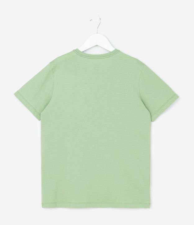 Pijama Largo Infantil con Estampa de Cuadros y Carpincho Skatista - Talle 5 a 14 años 3