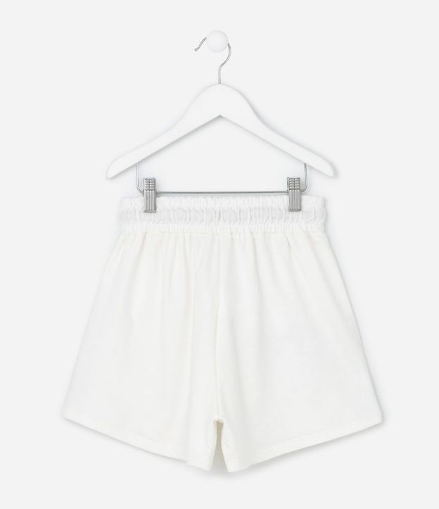 Short Infantil en Algodón con Lazos - Talle 5 a 14 años 2