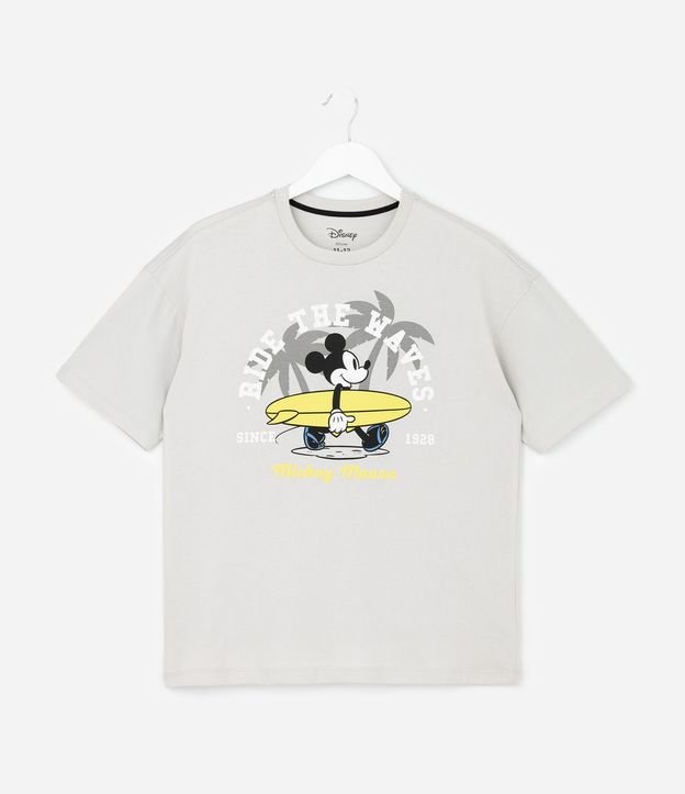 Pijama Corta Infantil con Estampado Mickey Mouse - Talle 5 a 12 años 2