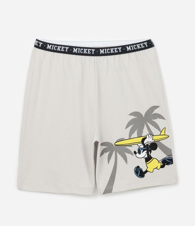 Pijama Corta Infantil con Estampado Mickey Mouse - Talle 5 a 12 años 4