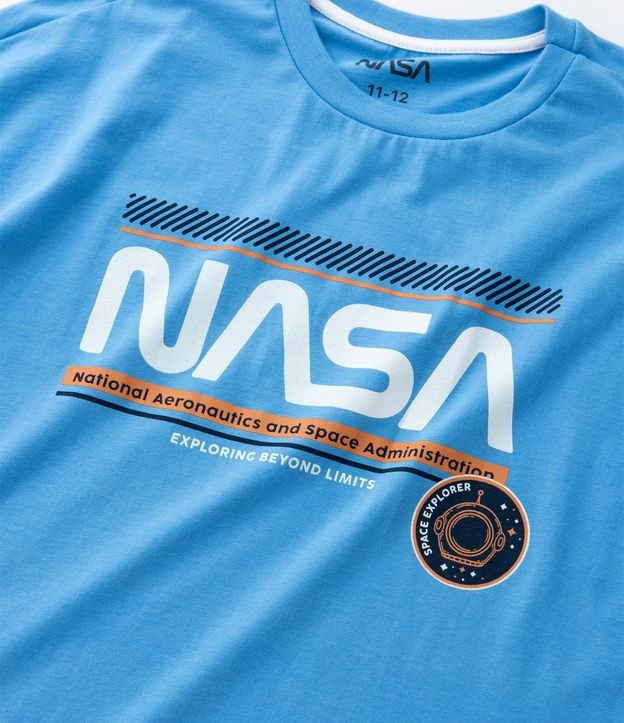 Pijama Infantil con Blusa y Short con Estampa Nasa - Talle 5 A 12 años 15