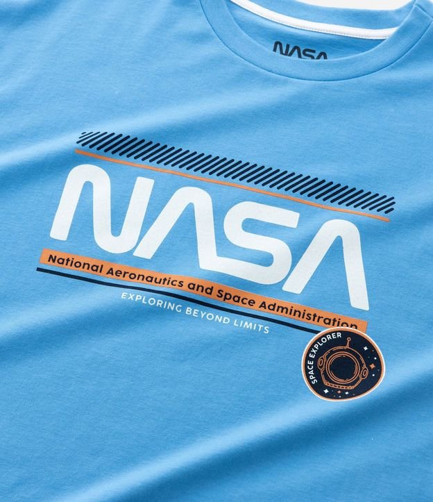 Pijama Infantil con Blusa y Short con Estampa Nasa - Talle 5 A 12 años 7