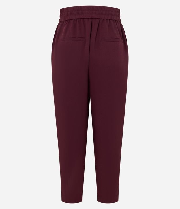 Pantalón Fluido con Cintura Elástica y Lazo 6