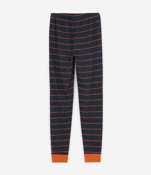 Pijama Infantil Largo con Estampa Montaña - Talle 5 a 14 años 5