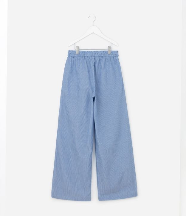 Pantalón Infantil en Tricolina con Rayas y Cordón – Talle 5 a 14 años 3