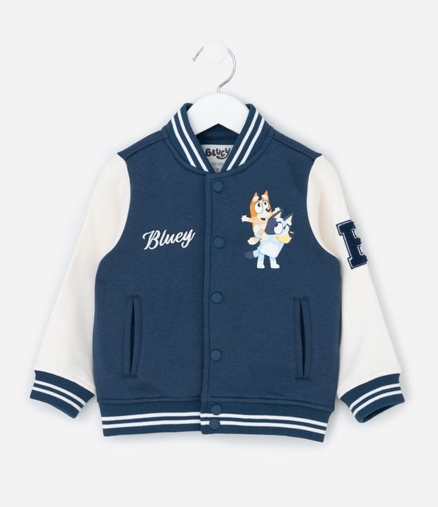 Buzo Infantil Bomber con Estampado Bluey – Talle 1 a 6 años 2