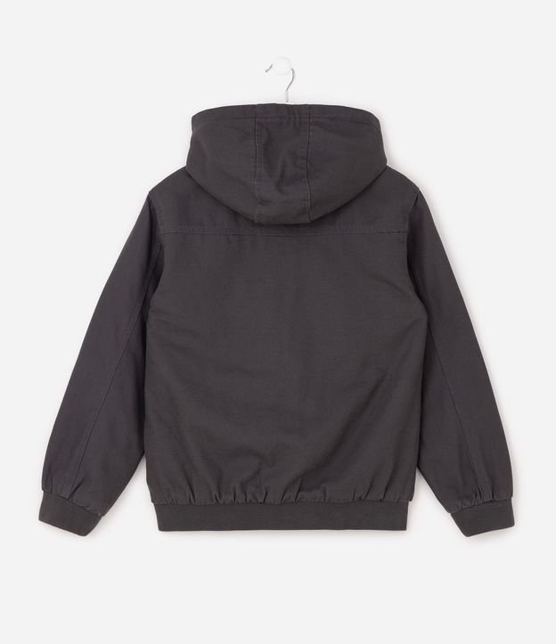 Campera Bomber Infantil con Forro Carnero - Talle 5 a 14 años 3