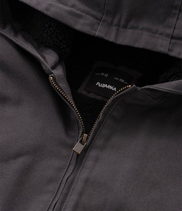 Campera Bomber Infantil con Forro Carnero - Talle 5 a 14 años 5