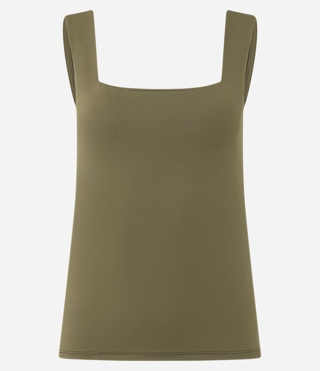Blusa en Poliamida con Escote Cuadrado 5