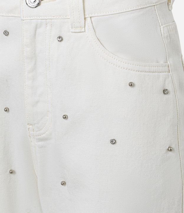 Pantalón Mom Comfort en Sarga con Brillo 6