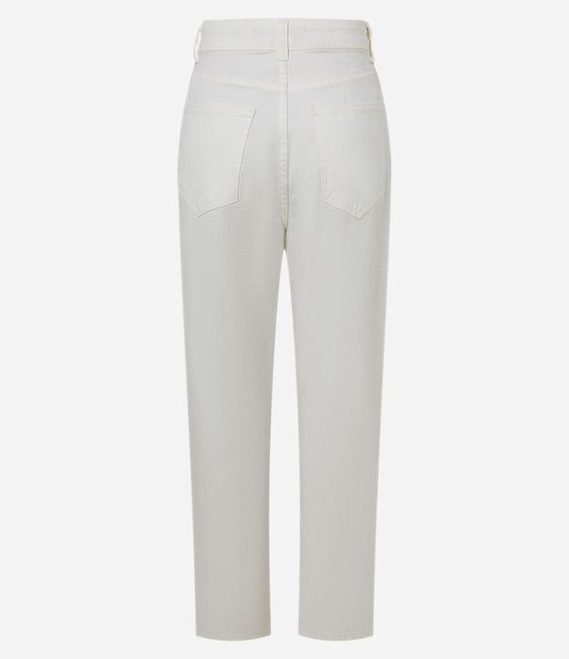 Pantalón Mom Comfort en Sarga con Brillo 7