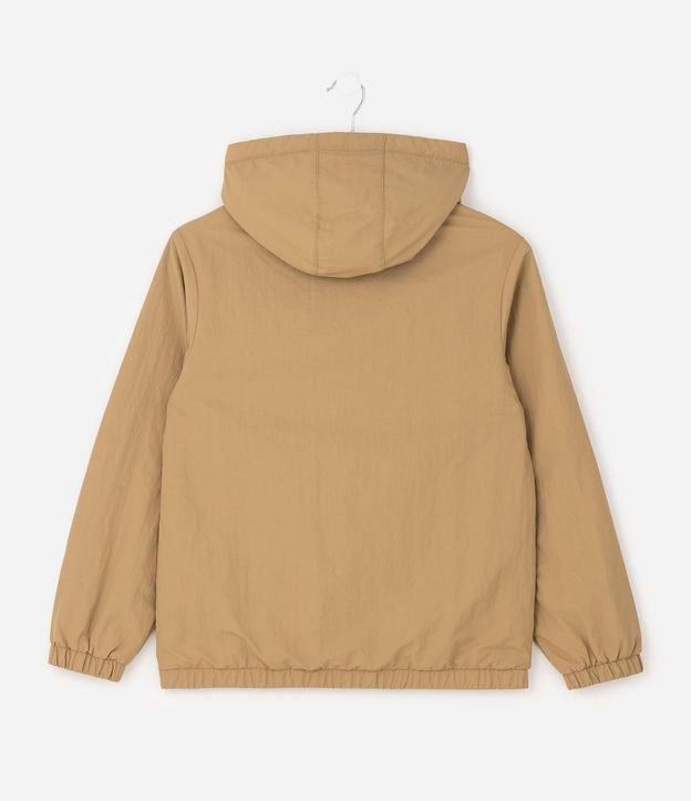 Campera Bomber Infantil con Capucha y Forro Polar – Talle 5 a 14 años 3
