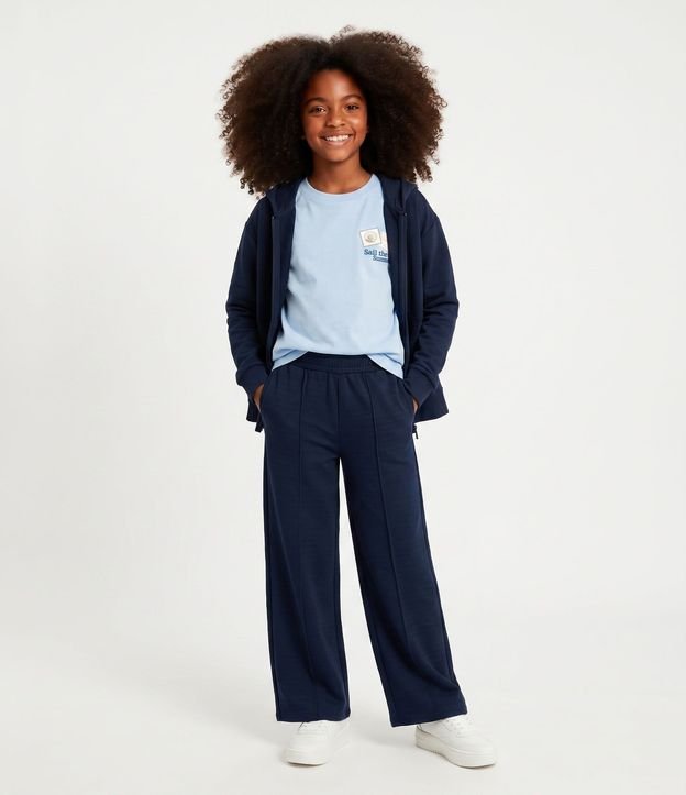 Campera Infantil con Capucha y Cremallera - Talle 5 A 14 años 1