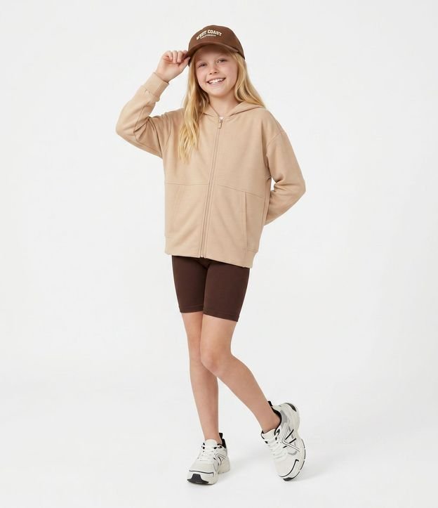 Campera Infantil con Capucha y Cremallera - Talle 5 A 14 años 1