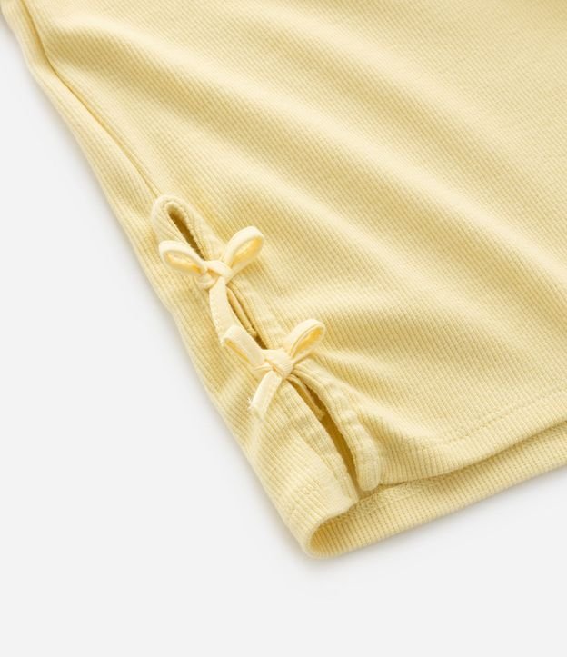 Blusa Slim Infantil con Abertura y Lazos Laterales - Talle 7 a 14 años 6