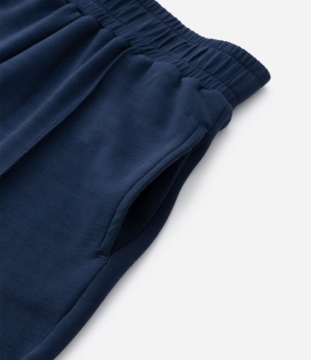 Pantalón Infantil Wide Leg en Algodón Liso Sin Felpa - Talle 5 A 14 años 6