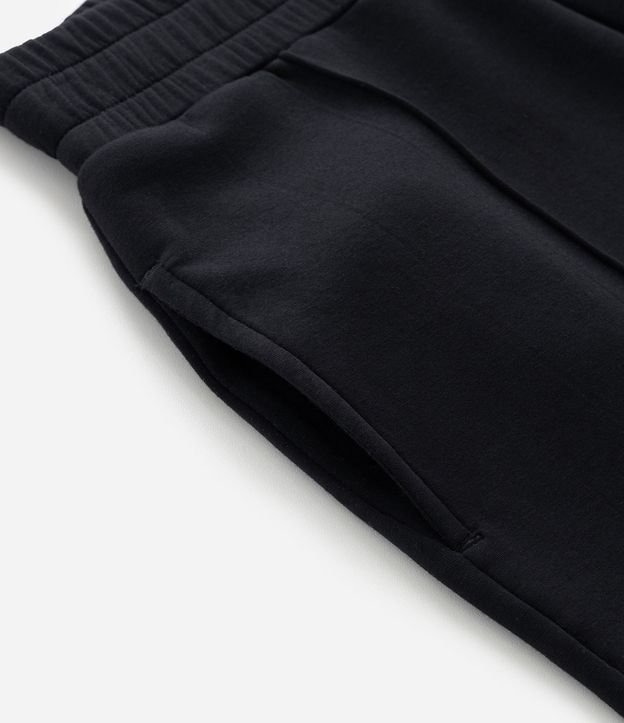 Pantalón Infantil Wide Leg en Algodón Liso Sin Felpa - Talle 5 A 14 años 5