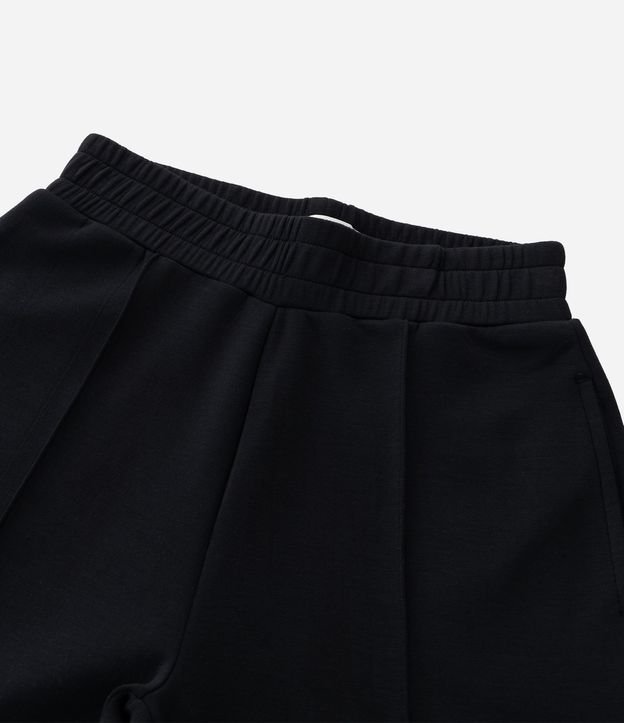 Pantalón Infantil Wide Leg en Algodón Liso Sin Felpa - Talle 5 A 14 años 6
