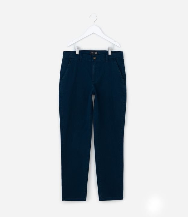 Pantalón Slim Infantil con Bolsillos - Talle 5 a 14 años 2